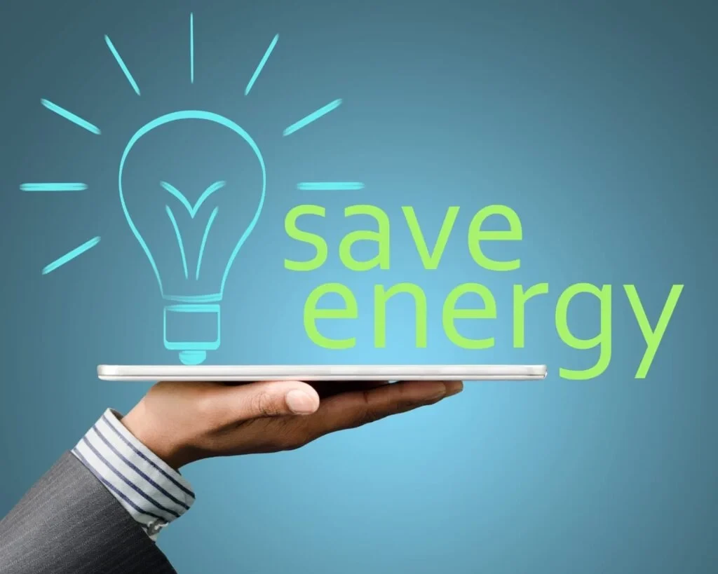 Save energy tips illustration